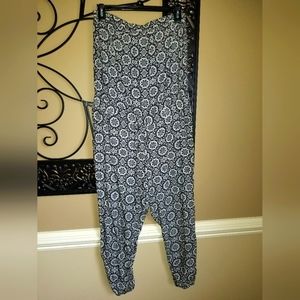 Black/White Jumpsuit